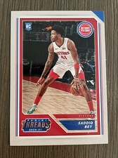 2020-21 Chronicles Basketball Saddiq Bey THREADS RC Rookie Card #97 Pistons