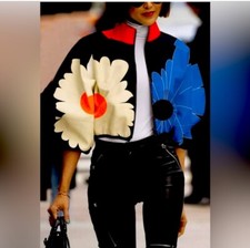 retro cropped jacket Medium