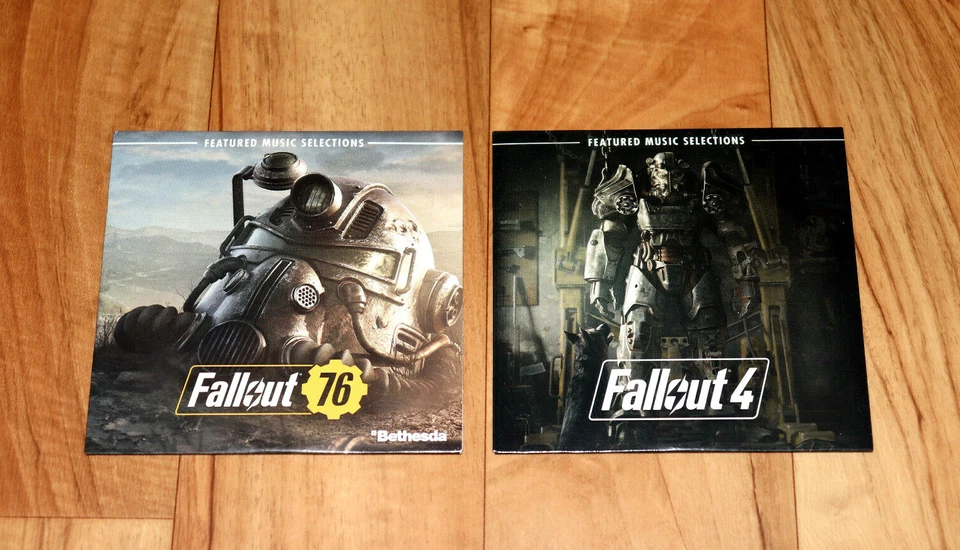 Fallout 4 Fallout 76 特色音乐精选配乐 罕见 CD PS4 Xbox One — 第 2/4 张图片