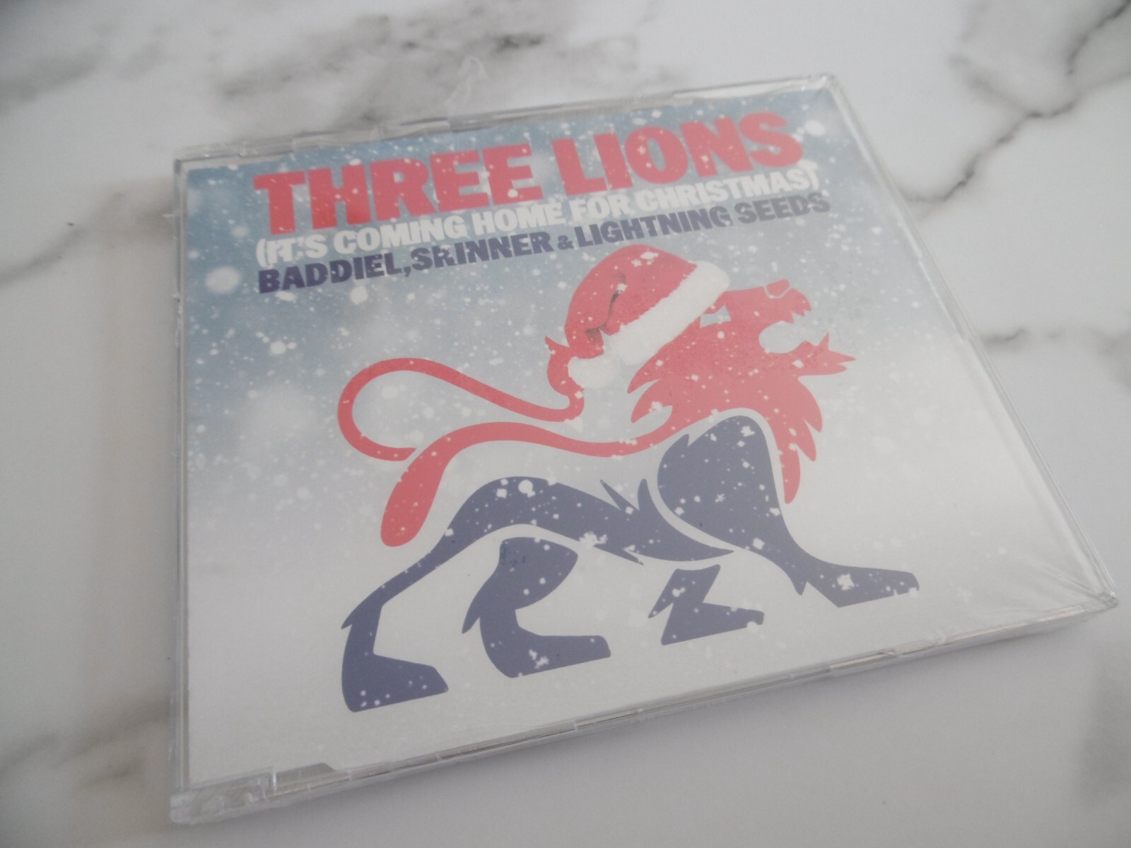 *NEW* THREE LIONS IT'S COMING HOME FOR XMAS CD BADDIEL SKINNER LIGHTNING SEEDS