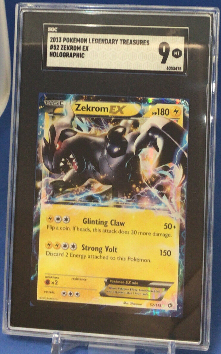 Zekrom EX #52 Prices, Pokemon Legendary Treasures