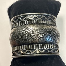 Moroccan Berber Silver Cuff Bracelet