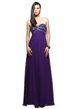 Faviana Prom Dress Formal Evening Gown Style 7553 Purple Size 8, Red Size 0