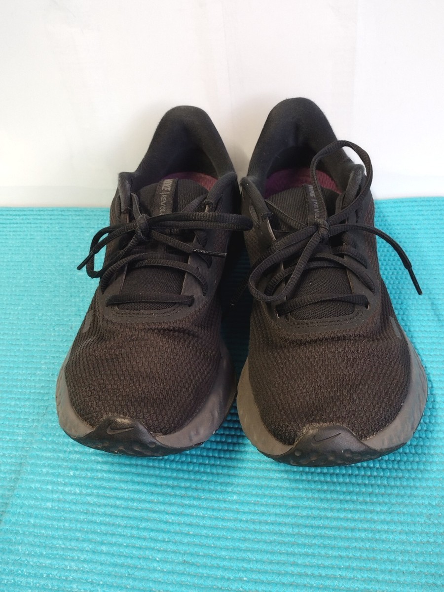 Nike Womens Revolution BQ3207-001 Black Running Shoes Sneakers