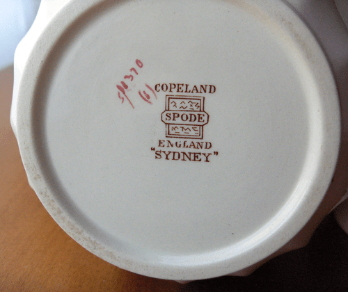 Spode England Sydney Floral Kaffeekanne ~ Copeland Spode Mark ~ makellos - keine Reserve! - Bild 10 von 10