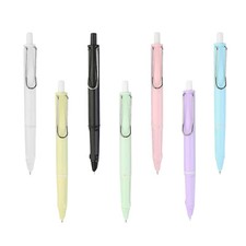 NEW Plastic Retractable Fountain Pen Press Type Ink Pens