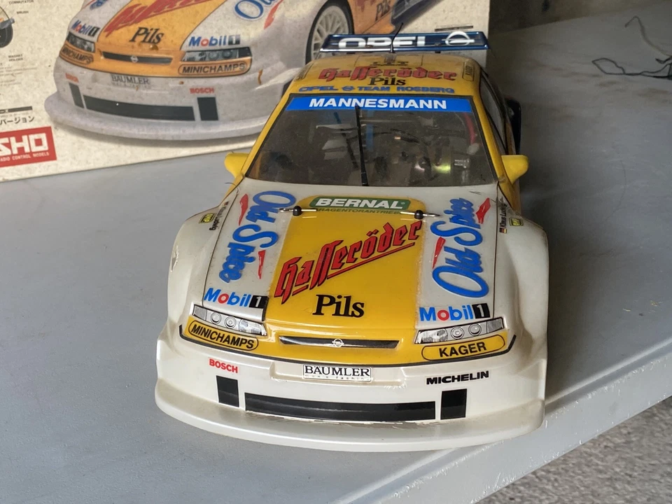 RC vintage Électrique OPEL CALIBRA V6 DTM VERSION Team Rosberg Kyosho 4WD 1/10 - Bild 3 von 4