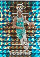 2022-23 Panini Mosaic DeVonte Graham Blue Prizm SP