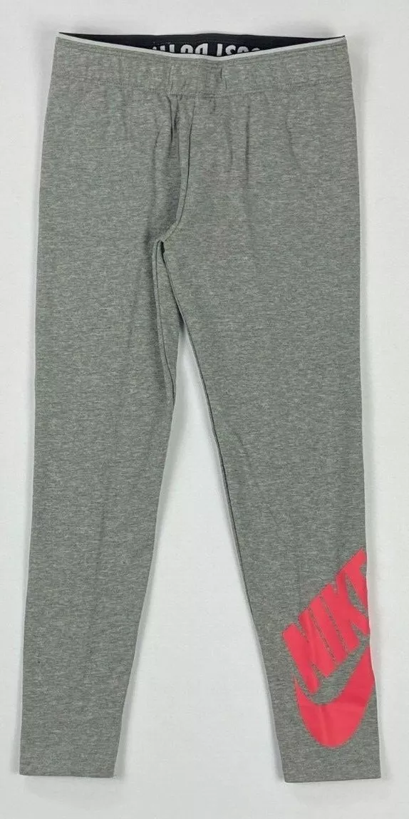 Little Girl s Nike Just Do It Fold Over Waistband Leggings eBay