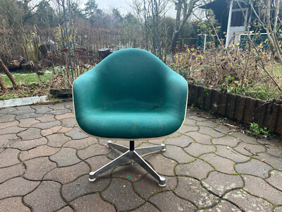 2 Vintage-Sessel Vitra Herman Miller Collection grün gebraucht in gutem Zustand