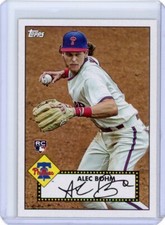 Alec Bohm #T52-14 Prices [Rookie] | 2021 Topps 1952 Redux