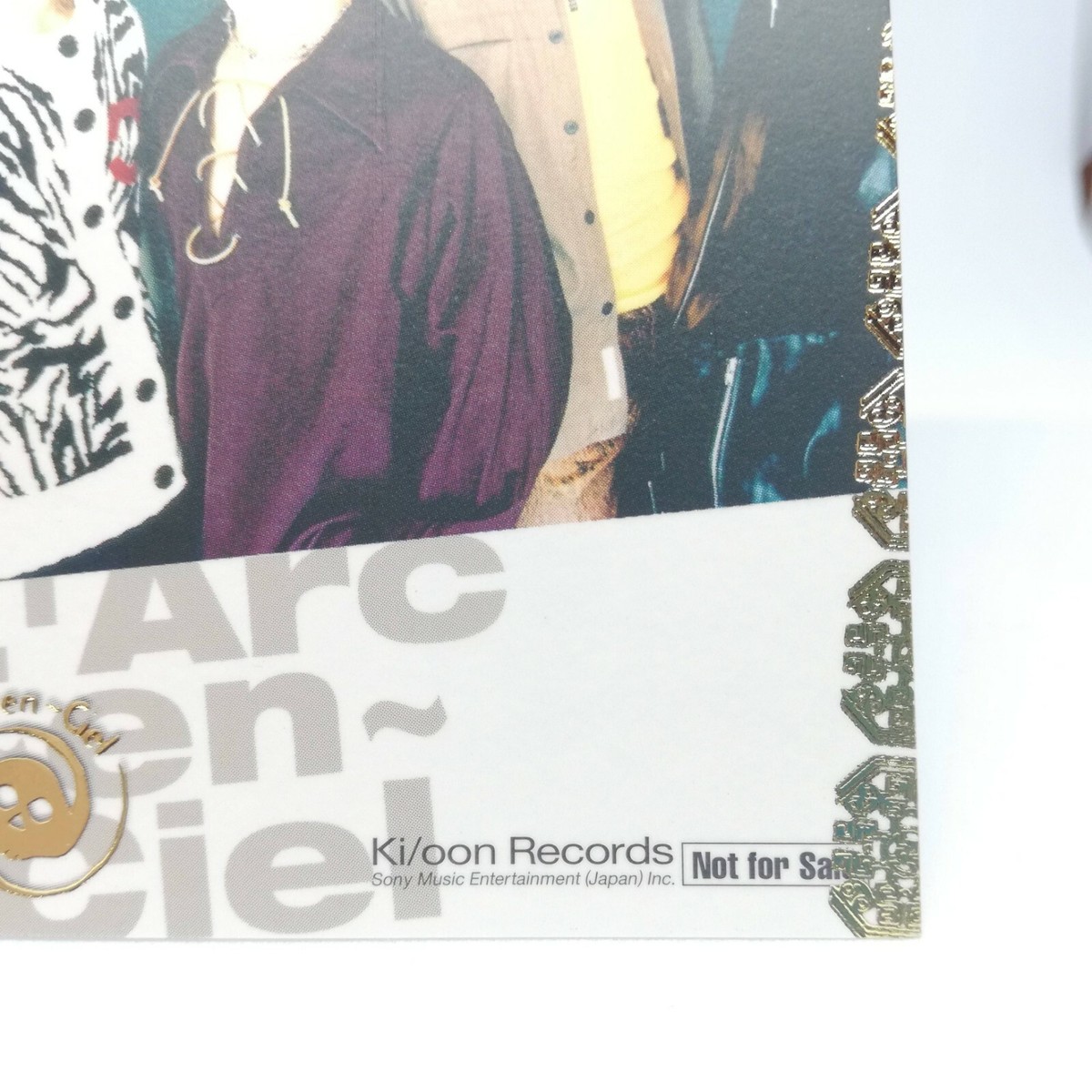 006 L'Arc~en~Ciel card SONY MUSIC JAPAN Records trading card Not