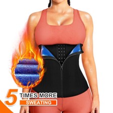Waist Trimmer for Women Sweat Wrap Sweat Waist Trainer Sweat Tummy Workout Belts