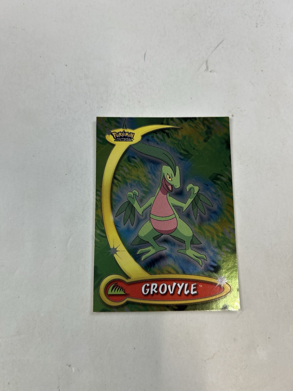 Grovyle 34 Pokemon Topps Advanced Challenge 2004 Card Holo Foil NM