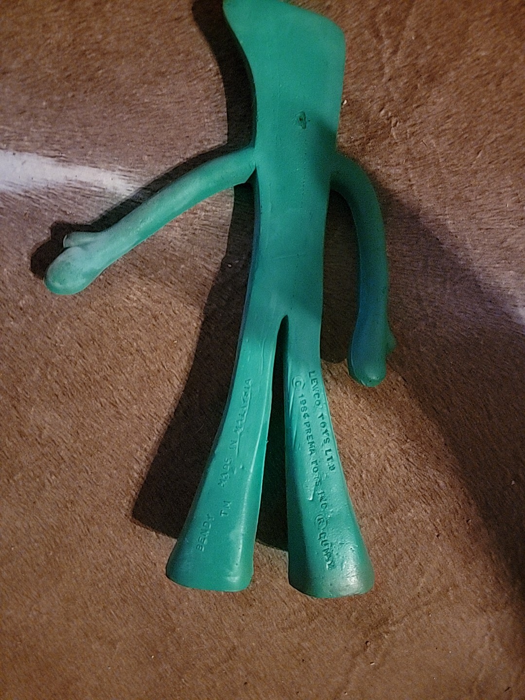 RARE Vintage Gumby 1984 Original Lewco Toys Prema 12" Figure Bendable