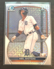 2023 Bowman Chrome ABEL BASTIDAS Mojo 1st Bowman Card #BCP-113 Tigers