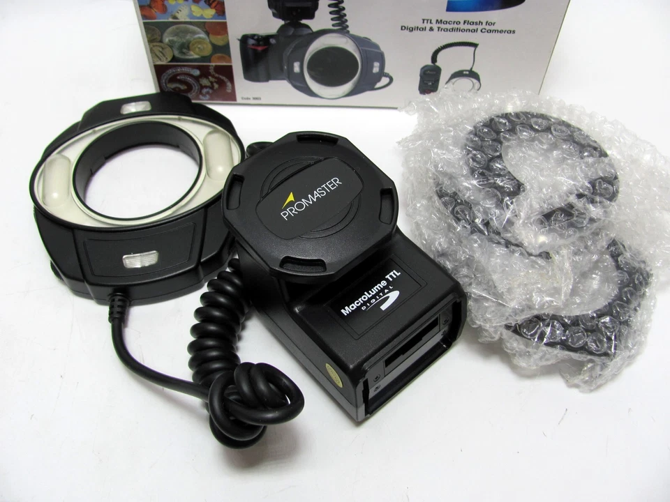 Promaster Macrolume TTL Digital Ring Light/Macro Flash (NEW OPEN BOX) - Image 2 of 4