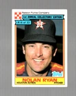 1984 Topps Ralston Purina Baseball card #14 Nolan Ryan Houston Astros Excellent