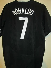 Manchester United 2004-2005 Ronaldo Away Football Shirt medium /39731