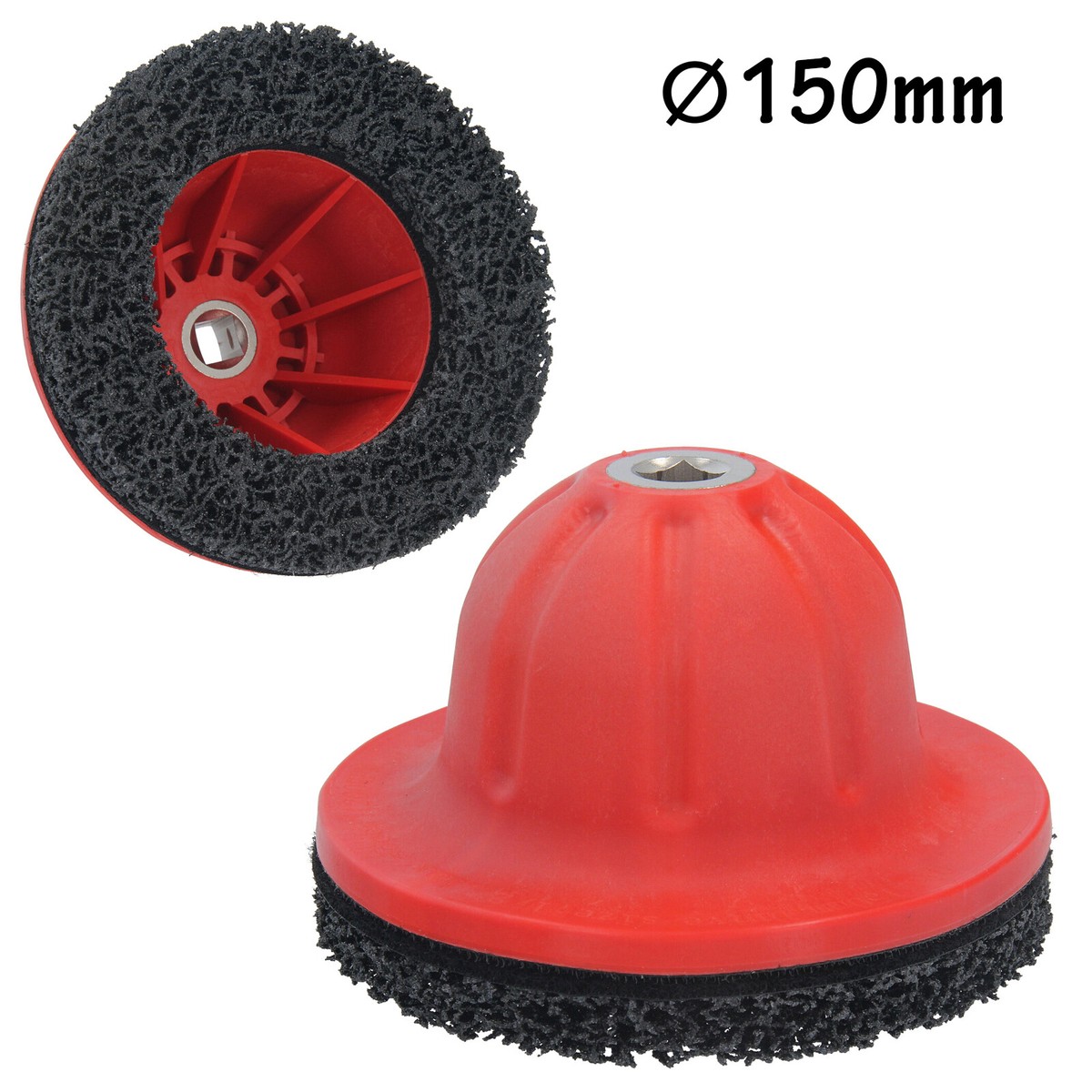 Meuleuse De Moyeu De Roue Ponceuse à Pot Poncer 150mm 1/2" Et Disque De Rechange