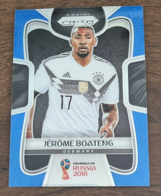 Panini Prizm World Cup 2018 Jerome Boateng Germany Blue Prizm 050/199