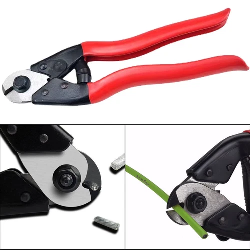UK Cycle cable cutters Brake Gears Wire Cable Cutter Tool Inner Outer - Picture 3 of 12