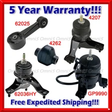 M977 Fits 2008-2013 Toyota Highlander 3.5L GAS Engine Motor & Trans Mount Set