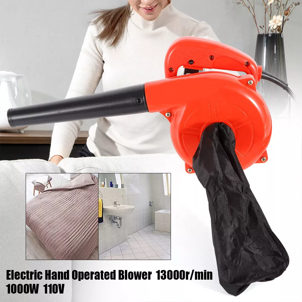 1000W Electric Handheld Air Blower Home Sweeping Computer Dust