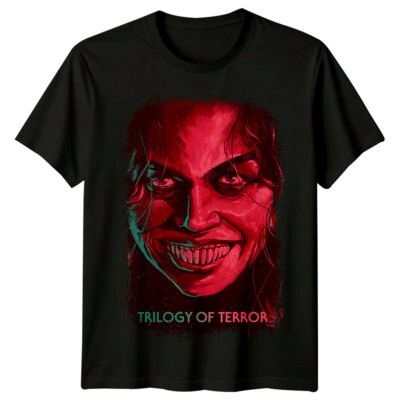 Trilogy of Terror (1975) Movie Poster Inspired T-Shirt Retro 70s Tee Unisex