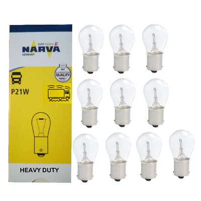 20x Narva 17644 24V 21W Heavy Duty P21W BA15s Glühlampe Kugellampe LKW Bus N644h