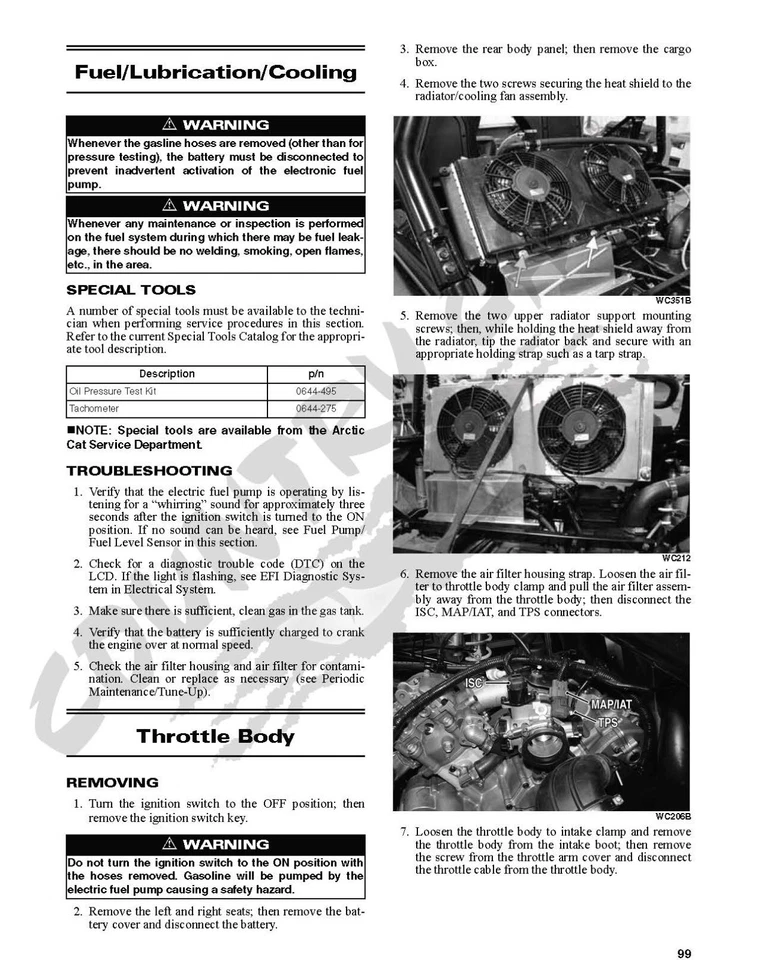 Manual de reparación de taller de servicio de papel de 3 orificios 2014 Arctic Wildcat X 4 4X Foto 4 de 4