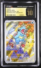 Imagen de 2026 Pokemon Totodile 048 First Partner Illus. Collection S2 CGC 10 Pristine