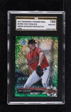 2017 Bowman Retail Green Shimmer Refractor 6/99 Cody Sedlock #BCP90 SGC 100 12hh