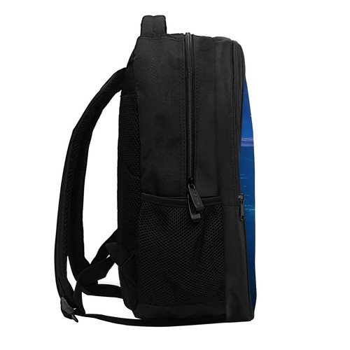 Zaino Balena Bambini Orche Killer Whale in Galaxy Moon Light Scuola Bookbag per... - Foto 3 di 7