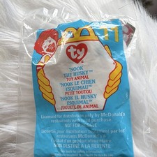 Ty Teenie Beanies Nook the Husky 11 McDonald's Toy Animal 3-5 Years