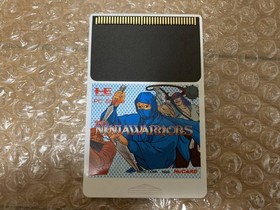 Ninja Warriors W/Case Manual PC Engine Hu Card Retro Used Game Good NTSC-J Japan