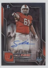 2025 Bowman U Chrome Chrome Prospect Auto Francis Mauigoa #BCA-FM