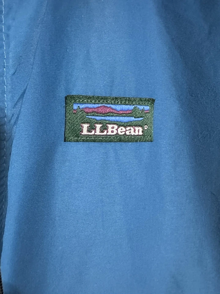 De colección. L.L. Chaqueta Bean 3 Seasons Años 80 Azteca Interior Vellón Azul Exterior Talla XXL Foto 2 de 4