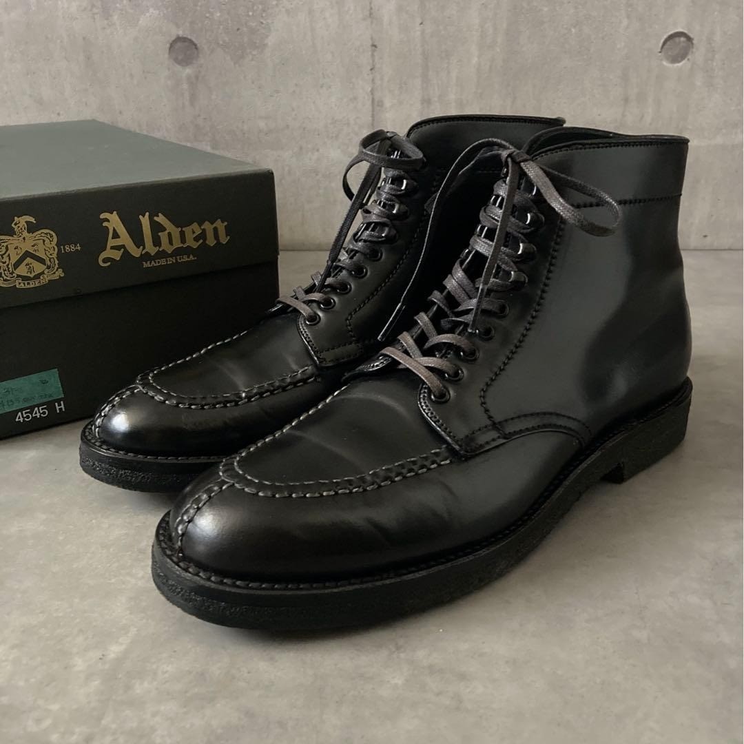 Alden 4545H Black Shell Cordovan NST Tanker Boot