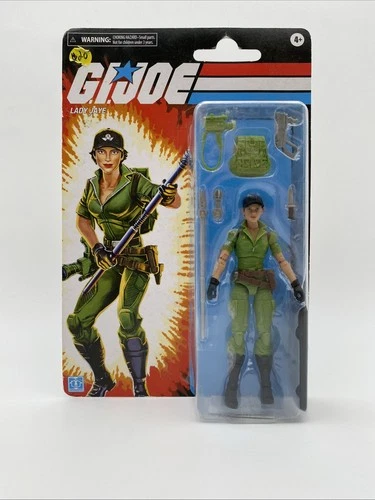 GI Joe Lady Jaye Retro Classified 6” Action Figure Walmart Exclusive Hasbro 2022