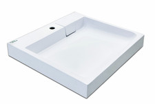 60x52cm Bathroom Basin Above Washing Machine Small Space Sink Slimline Laundry