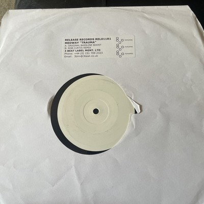 Medway ''Trauma'' * rel011 + Robert Curtis Remix test press Prog Tech House origin