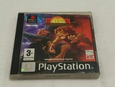 Playstation 1 Der König der Löwen - Simba's Mighty Adventure Italienische Version PAL PS1
