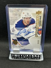 2024-25 Upper Deck Premier Hockey #108 Rookie Gold Auto Phil Kemp /35