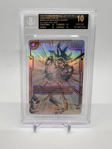 BGS 10 Black Label Son Goku FB01-139 Super Alternate Art 2 Star GDR