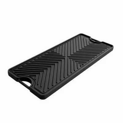 Thor Kitchen RG1022 22'' x 10'' Cast Iron Reversible Griddle / - Black