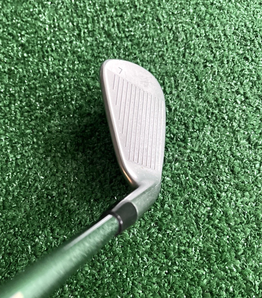 PING i E1 Single 7-Iron Black Dot, Stiff Ping AWT 2.0 Steel, Men's LEFT-Handed - Image 4 of 4