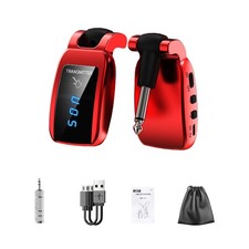 LED Screen 15 Channels UHF Wireless Guitar Transmitter Receiver For Electric