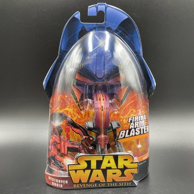 2005 Star Wars DESTROYER DROID-Firing Arm-Blaster #44 ROTS Action Figure NEW