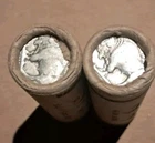 Two Rolls Of Buffalo Nickels